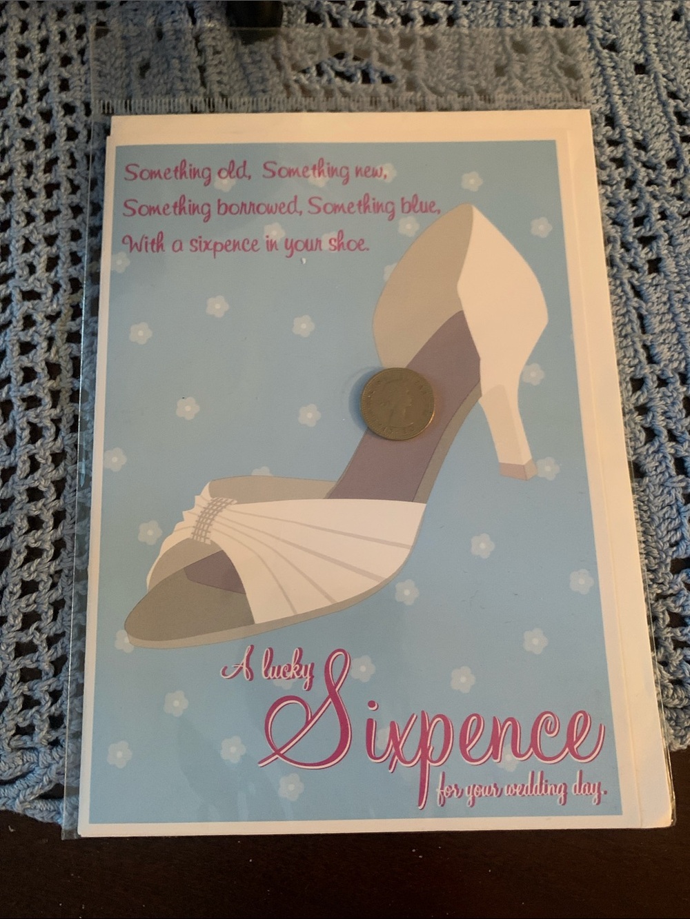 Women's Wedding Sixpence